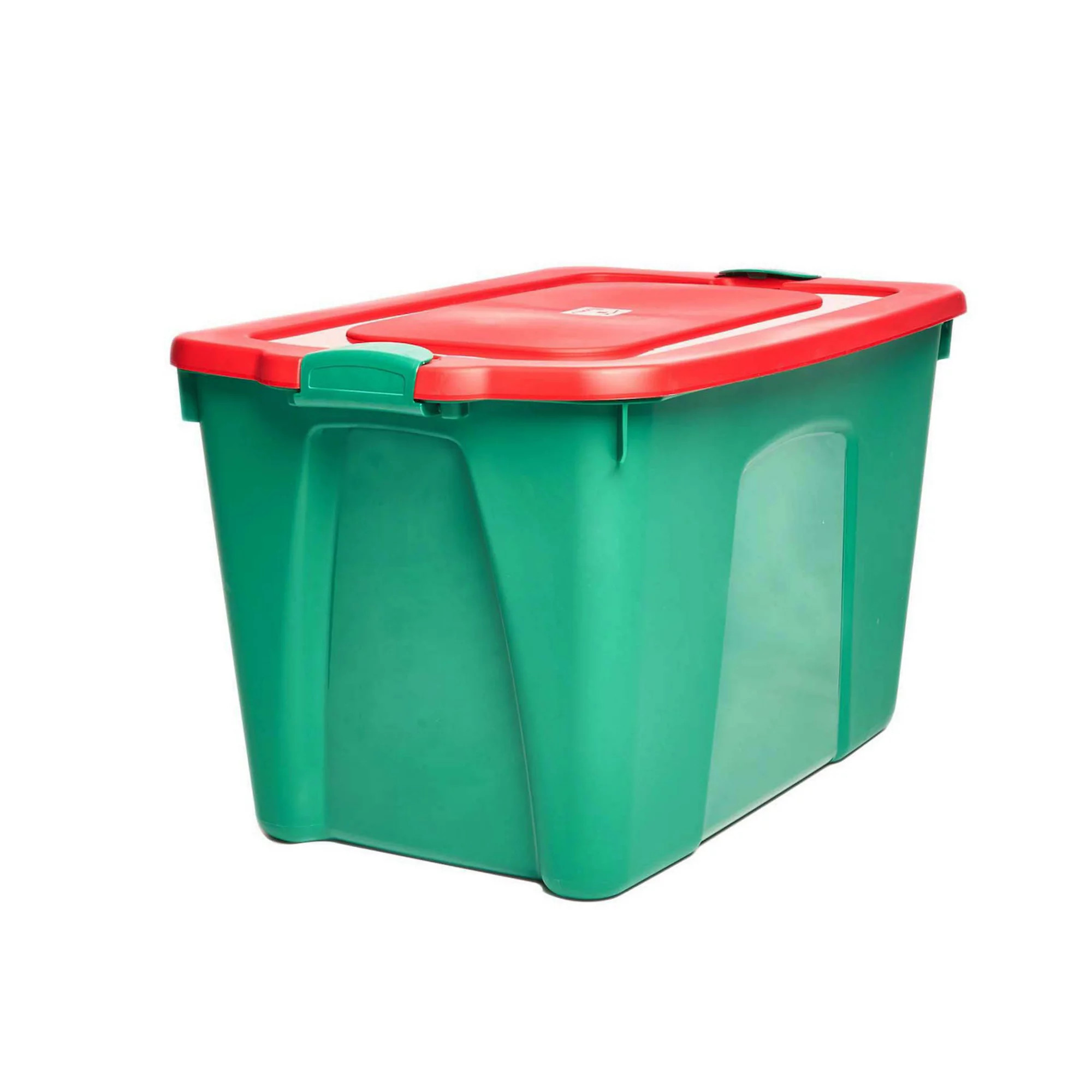 Homz 31-gal. Holiday Latching Storage Tote | Kohl's