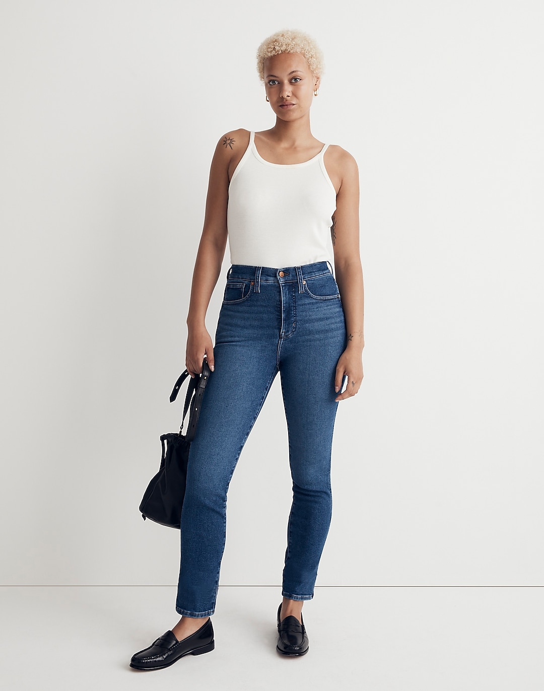 Curvy High-Rise Stovepipe Jeans in Auraria Wash | Madewell