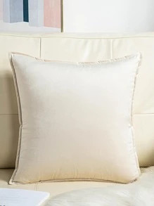 1pc Plain Cushion Cover Without Filler, Simple Chemical Fiber Pillow Cover For Homer | SHEIN