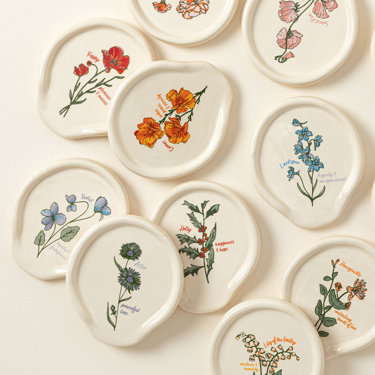 Birth Month Flower Spoon Rest | UncommonGoods