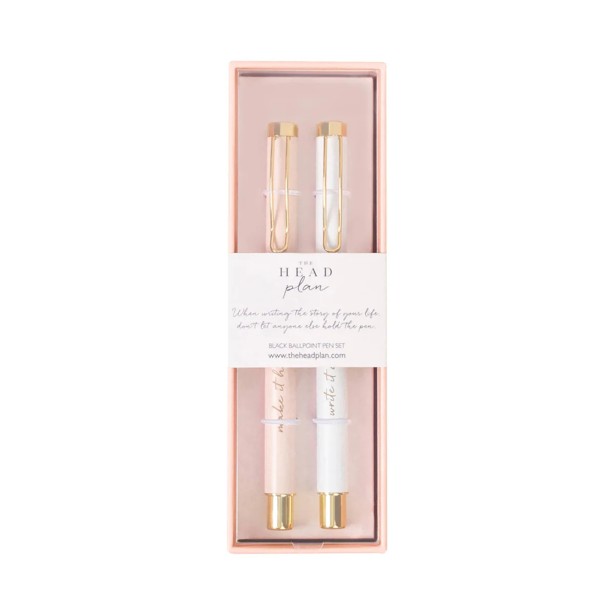 The Head Plan Black Ball Point Pens | The Head Plan