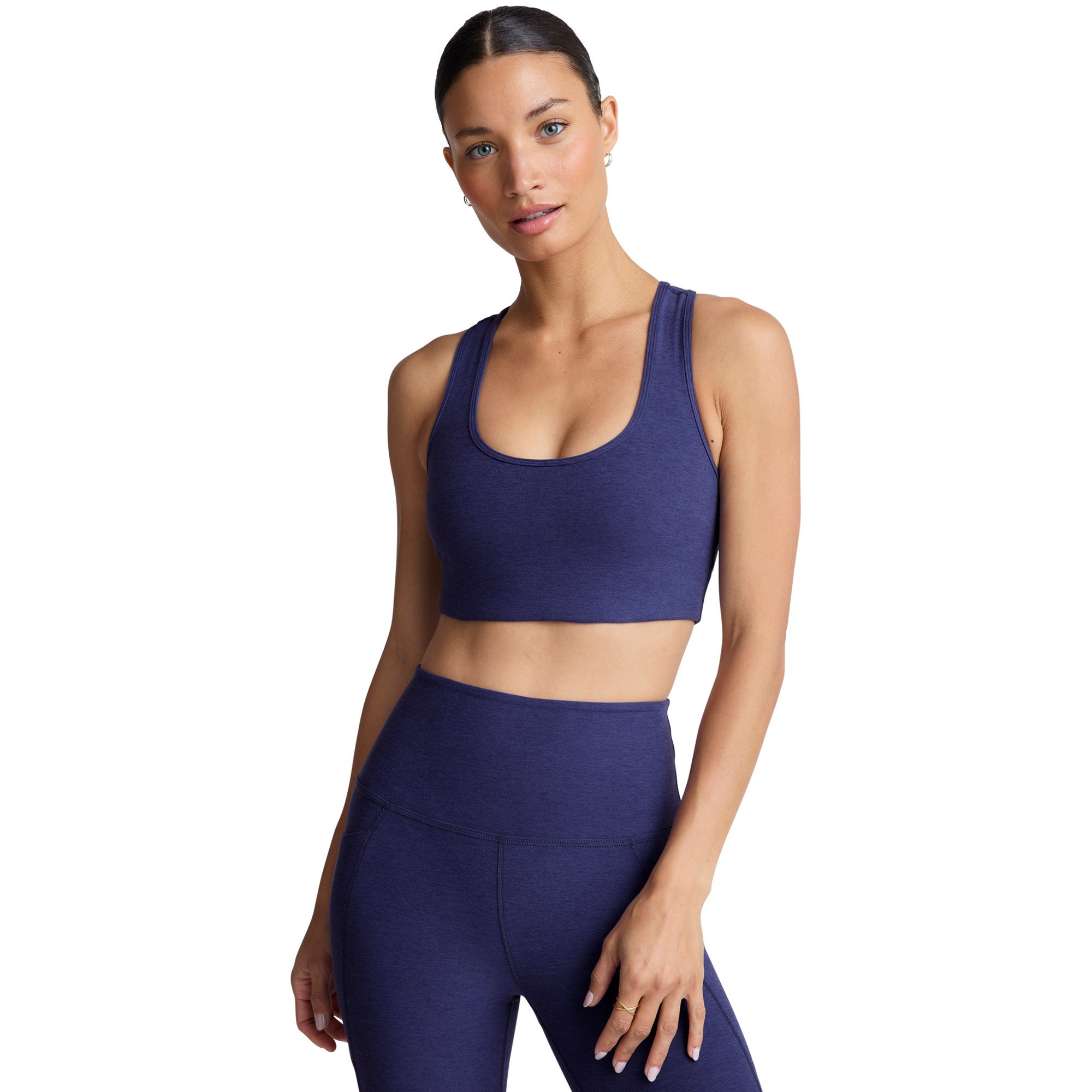 Beyond Yoga Women's Spacedye Simplicity Long Bra Blue XS | REI