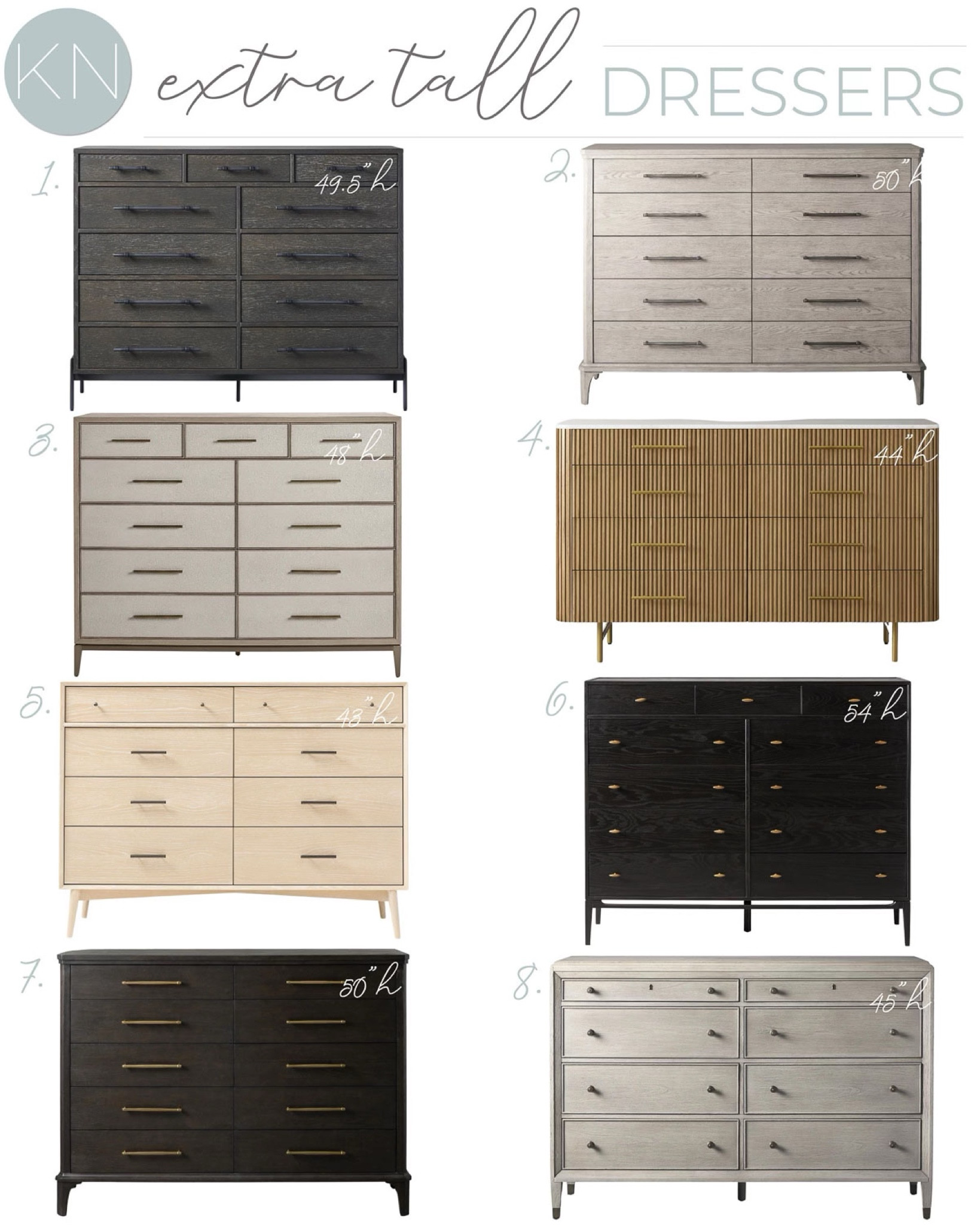If you’re in the market for a new bedroom dresser, now is a great time to shop! These are my favorite extra tall dressers that have extra storage space by going up rather than out. home decor bedroom decor home storage bedroom storage wide dresser black dresser 

#LTKStyleTip #LTKHome #LTKSaleAlert