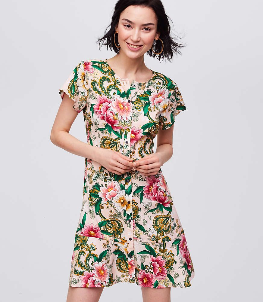 Hemingway Garden Amanda Shirt Dress | LOFT