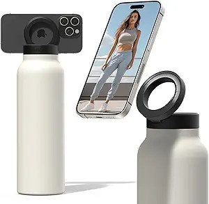 Ringo Insulated Water Bottle | Compatible MagSafe With Phone Holder | Stainless Steel Water Bottl... | Amazon (US)