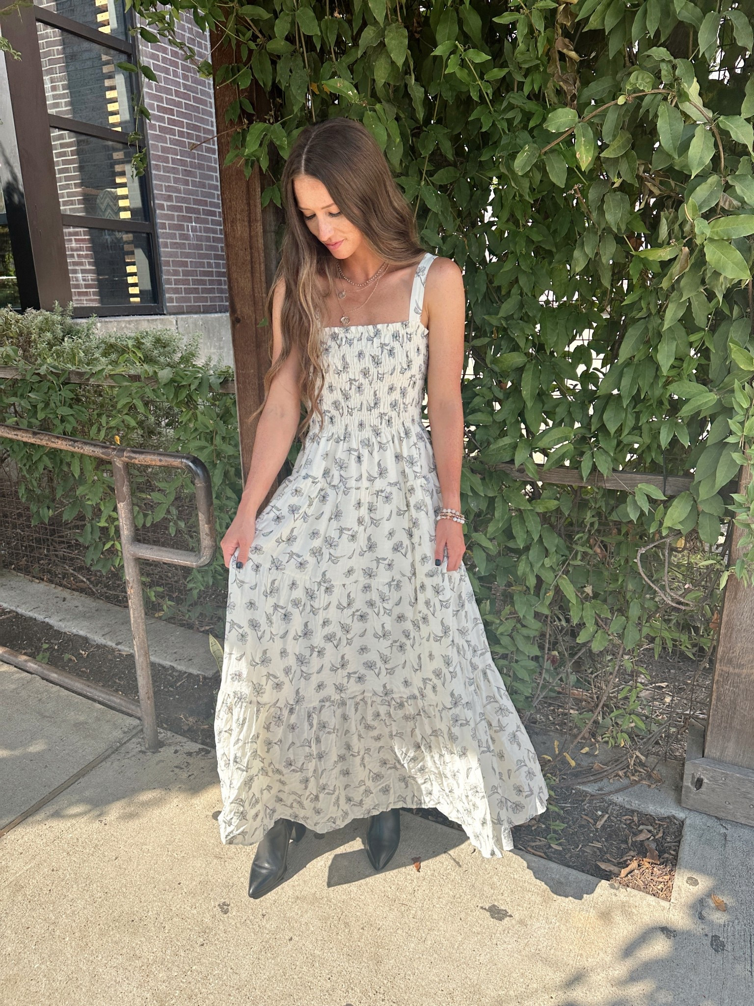 The perfect dress for family pictures, baby showers, or any event this summer!!! A staple in my closet 🖤

#LTKStyleTip #LTKFindsUnder100