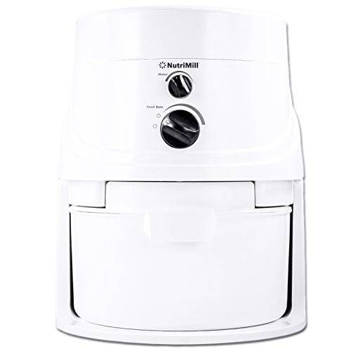 NutriMill Classic High Speed Electric Grain Mill for Fresh Flour Wheat Grinder with Stainless Steel Milling Heads | Amazon (US)