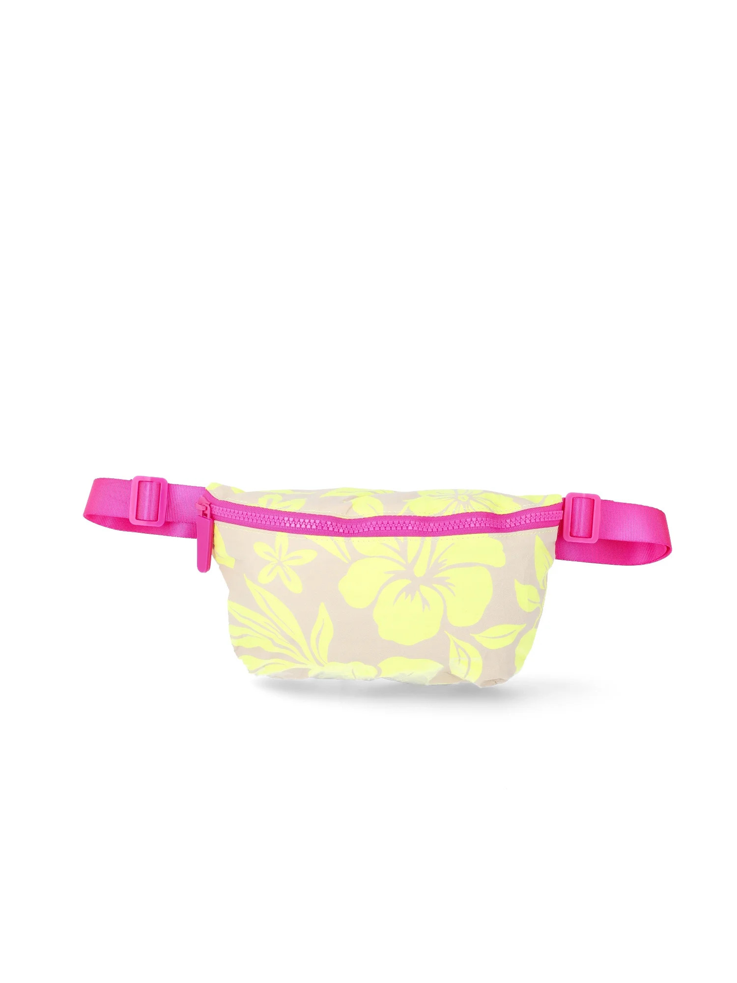 No Boundaries Beach Wipeable Fanny Pack, Citron Floral, Women's - Walmart.com | Walmart (US)