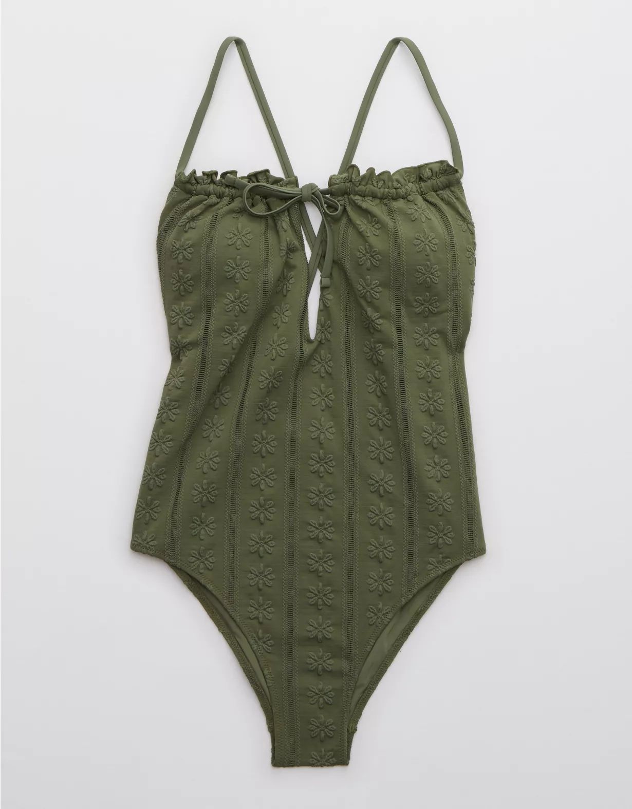 Aerie Eyelet One Piece Swimsuit | American Eagle Outfitters (US & CA)