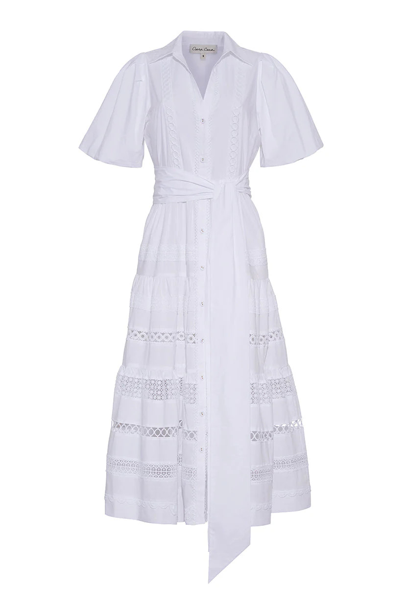 Mardi Dress in White | Over The Moon