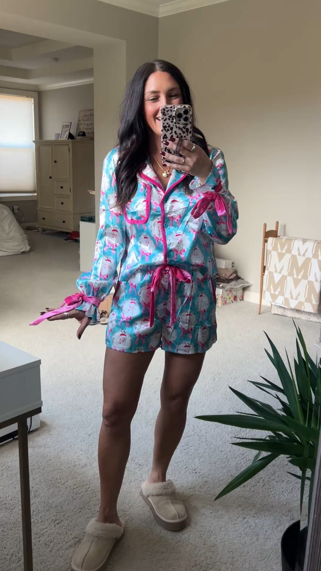 The girliest Christmas pajamas ever! These are seriously so cute and come in more colors. TTS. Wearing a small.

#LTKGiftGuide #LTKPetite #LTKHoliday