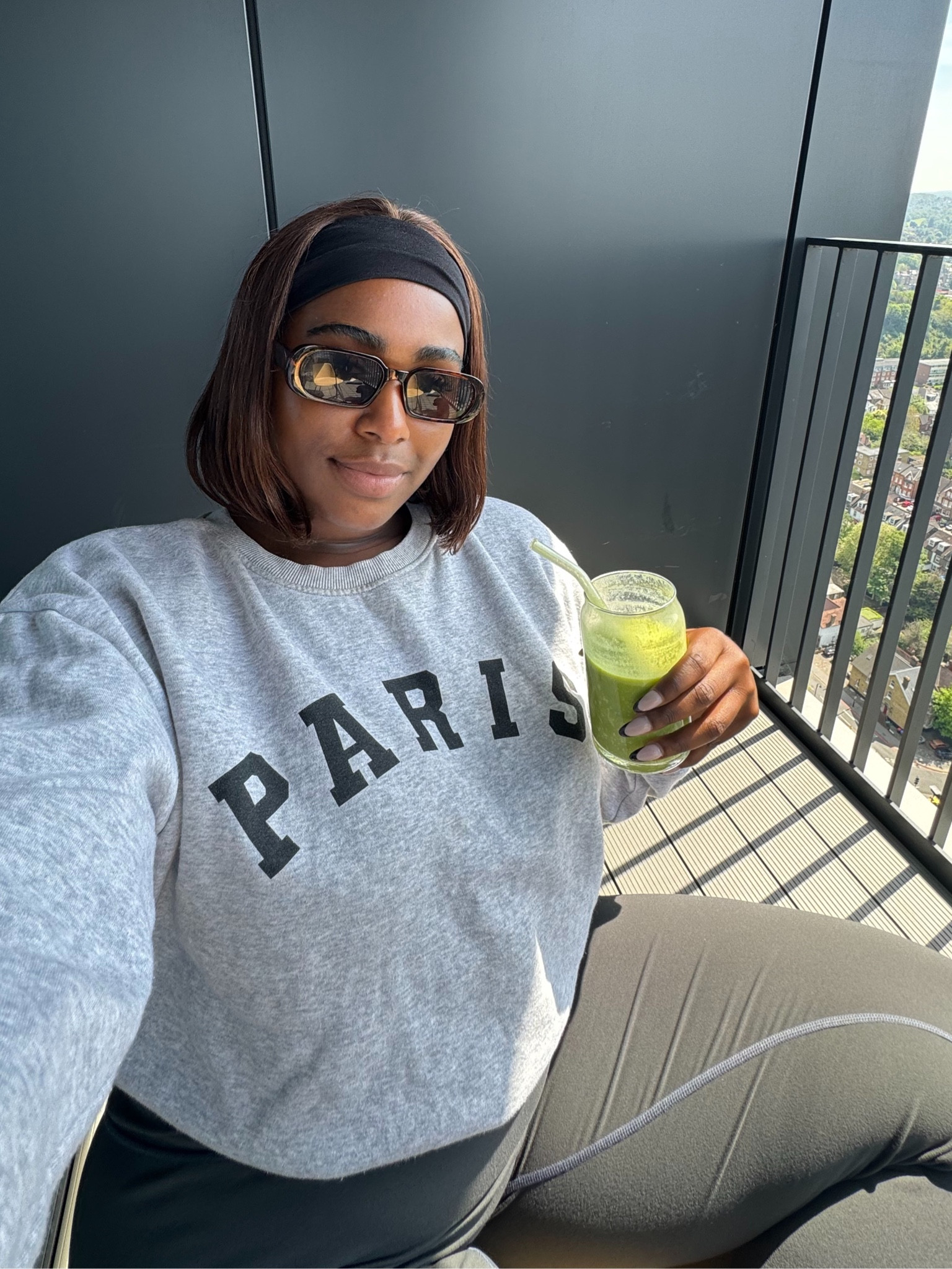 Athleisure at home 💙✨ 

I’ve linked the closet items I’ve found online to create this cute summer look 💗
#adanola #greysweatshirt #midsize #wellness #athleisure #headband #springwear #springootd 

#LTKsummer #LTKuk #LTKspring