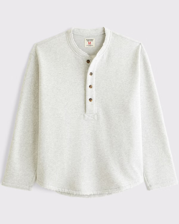 Henley Sweatshirt | Abercrombie & Fitch (US)