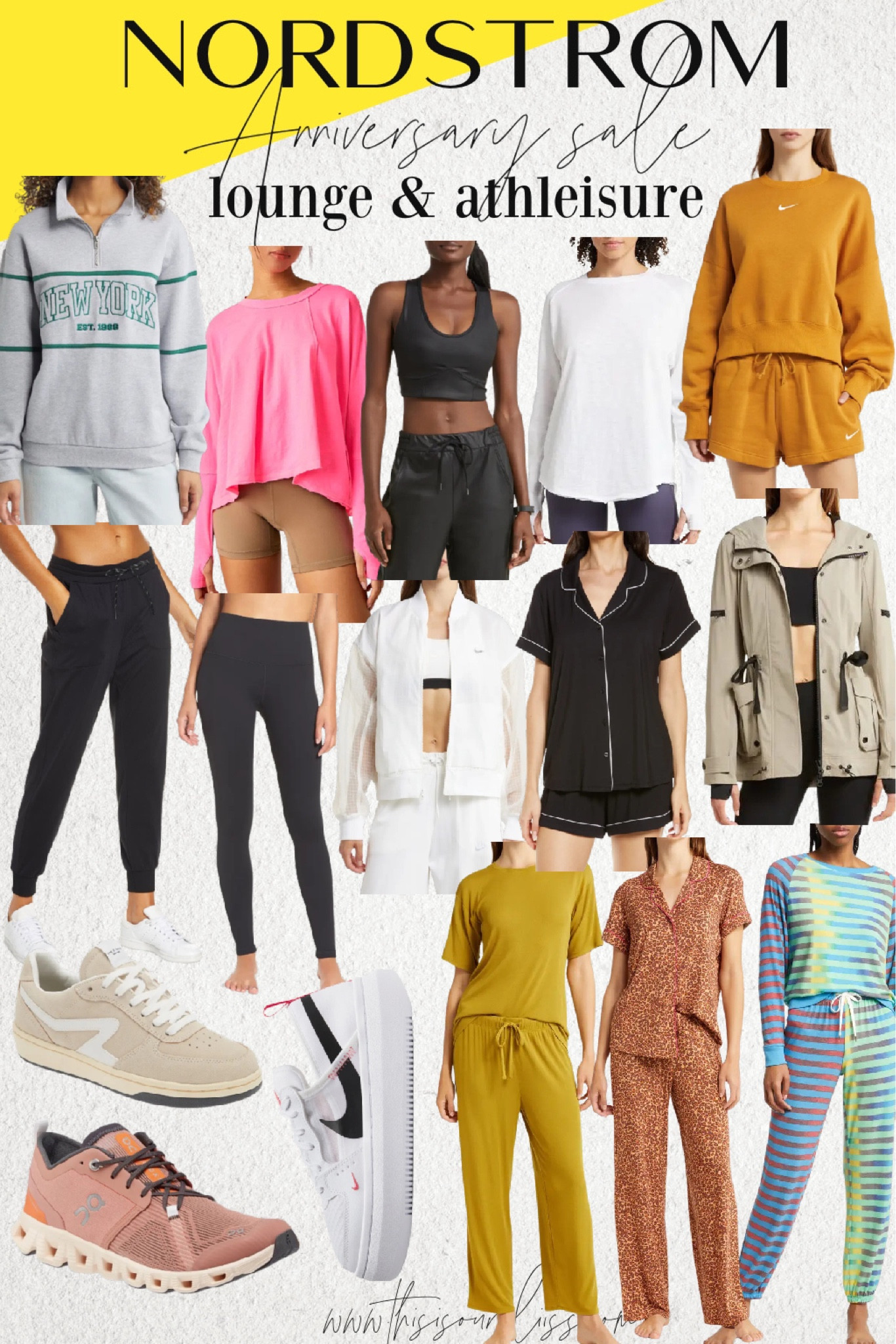 The best of lounge, athleisure and pajamas from Nordstrom anniversary sale! 💛 casual style, loungewear #nsale 

#LTKsalealert #LTKxNSale #LTKunder50