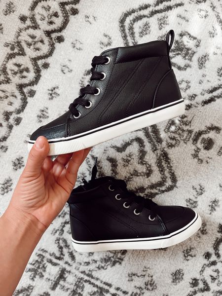 My daughter loves these (labeled boys) but neutral for sure! Black high top zipper on the side. Perfect for fall & back to school!

#LTKkids #LTKshoecrush #LTKstyletip