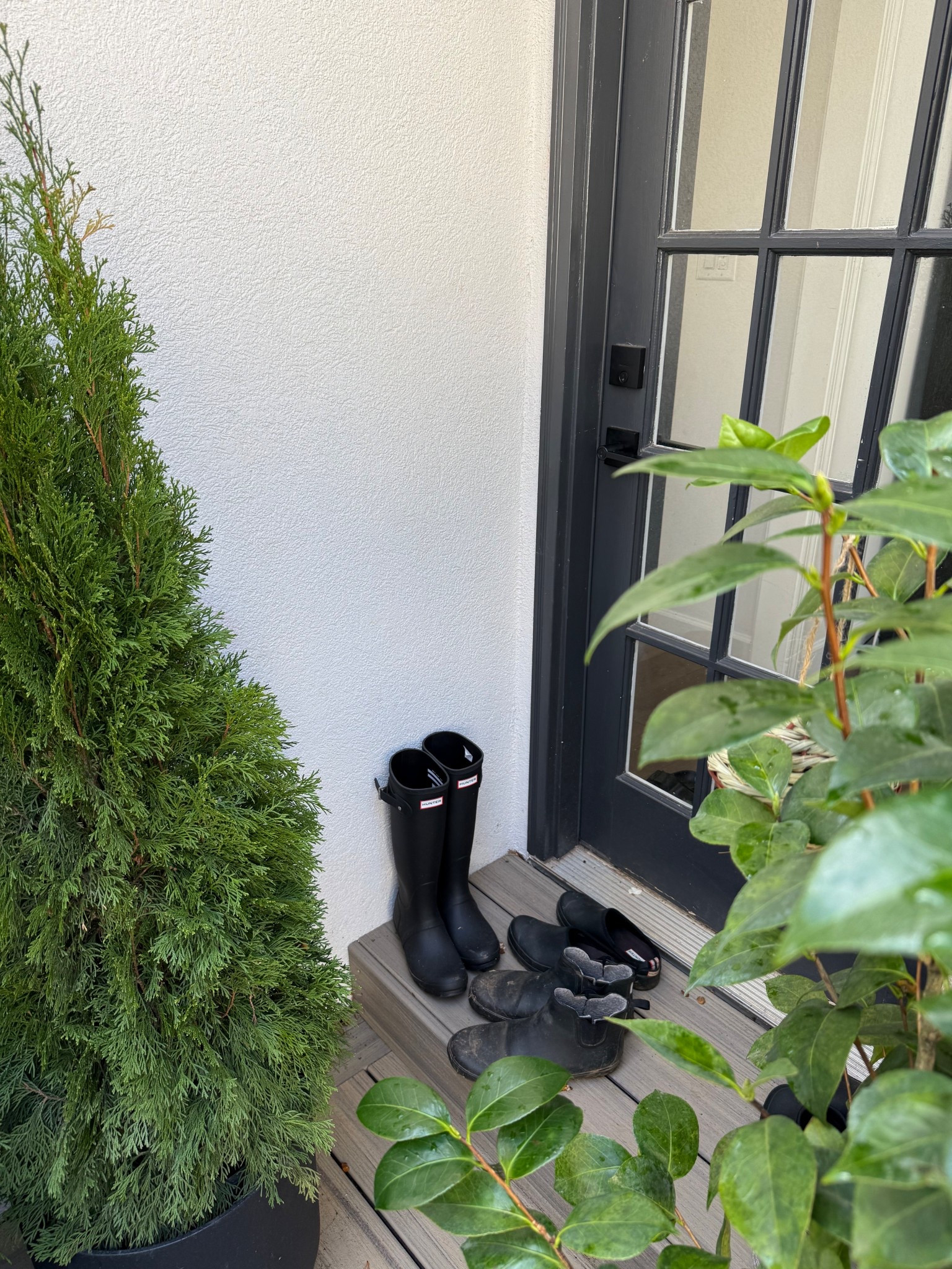 I love a pile of boots by the door! My favorite and most worn by everyone are still my mules but the taller boots are better sure it’s muddy!

#LTKmorningroutine #LTKHome #LTKdayinmylife