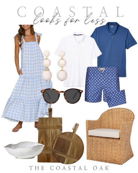Get ready for spring and summer with coastal inspired Amazon finds!

blue white swim dress gingham sunglasses earrings casual warm ceramic wood board rattan chair dining home outdoor seagrass 

#LTKhome #LTKmens #LTKstyletip
