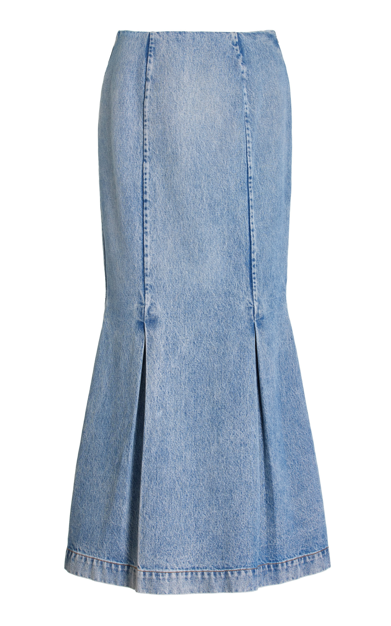 Levine Denim Midi Skirt | Moda Operandi (Global)