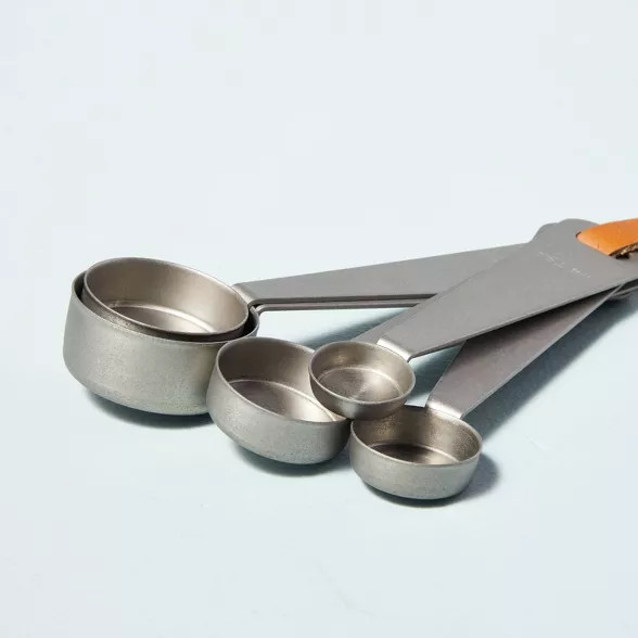 5pc Measuring Spoon Set Vintage Finish - Hearth & Hand™ with Magnolia | Target