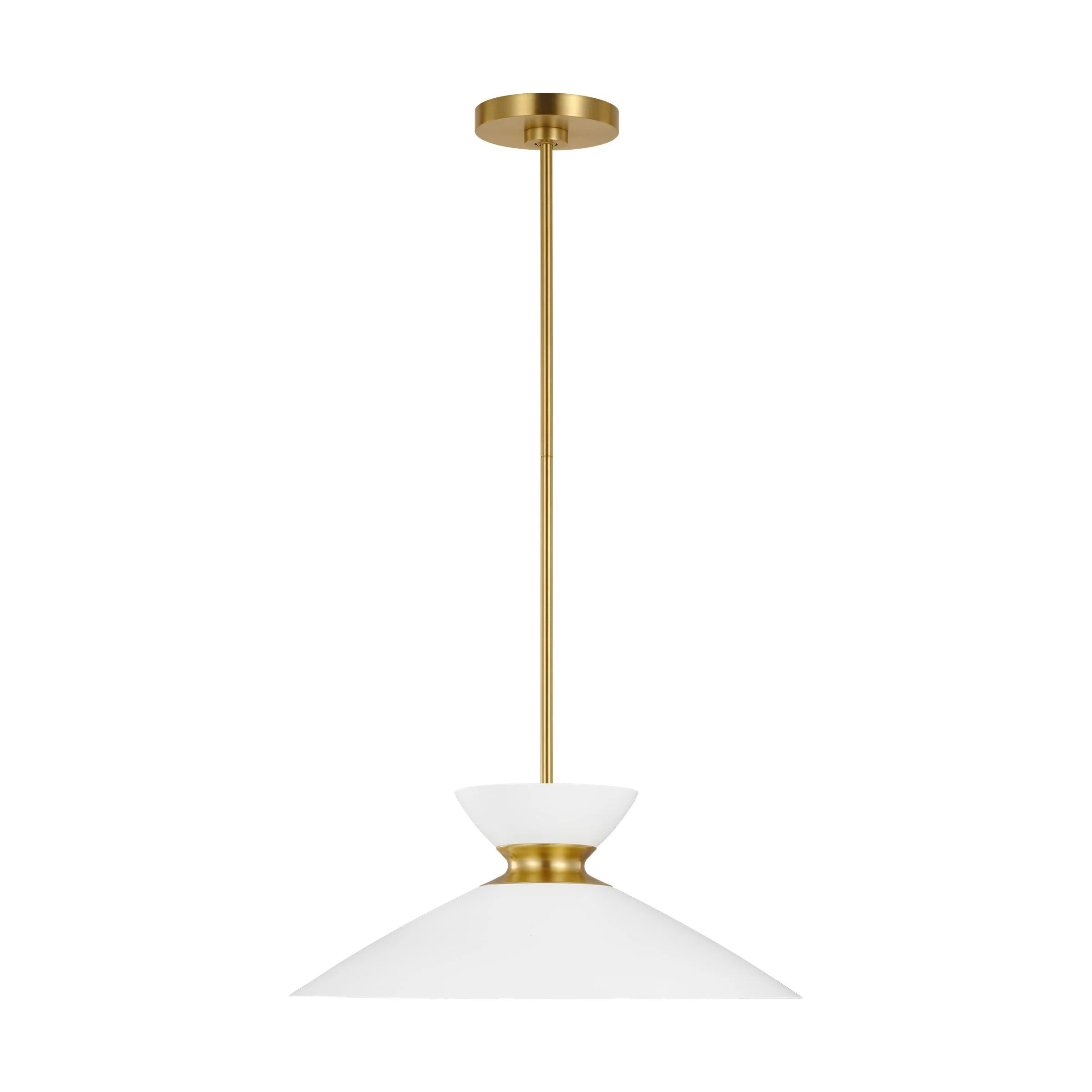 Heath Wide Pendant in Various Colors | Burke Decor