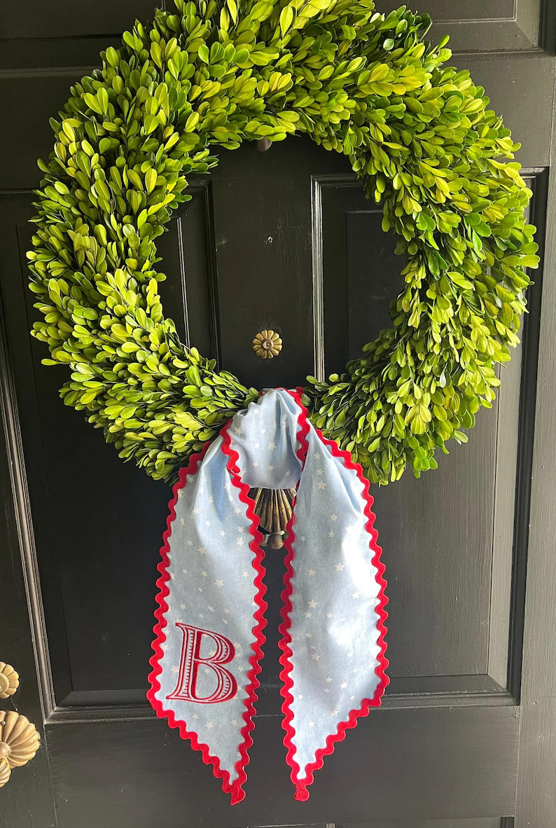 Fourth of July Wreath Sash - Etsy | Etsy (US)