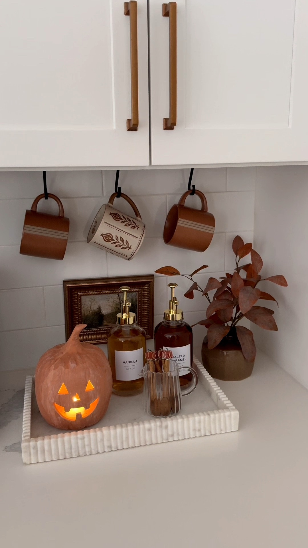 Fall coffee bar 😍🍂🤎 some items are from target last year so linked same and similar!

#LTKSeasonal #LTKHome #LTKU