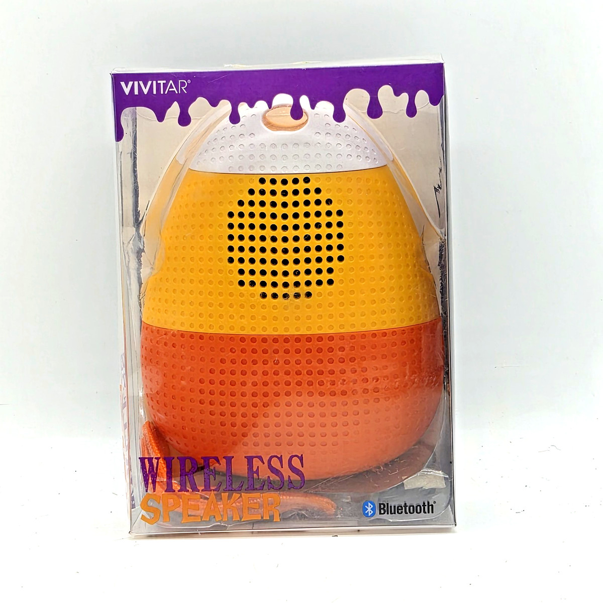VIVITAR Halloween Candy Corn Shaped Wireless Bluetooth Speaker w/Charging Cable | eBay | eBay US
