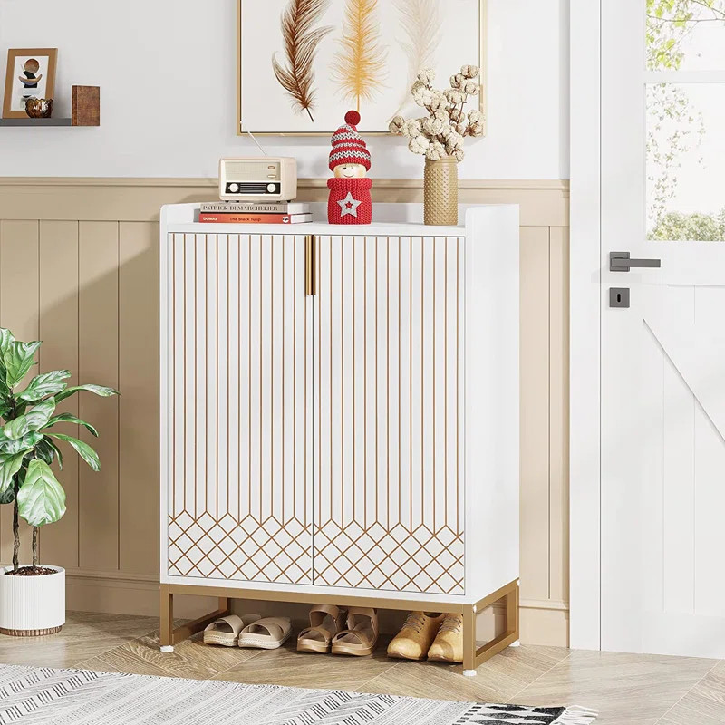 25 Pair Shoe Storage Cabinet | Wayfair North America