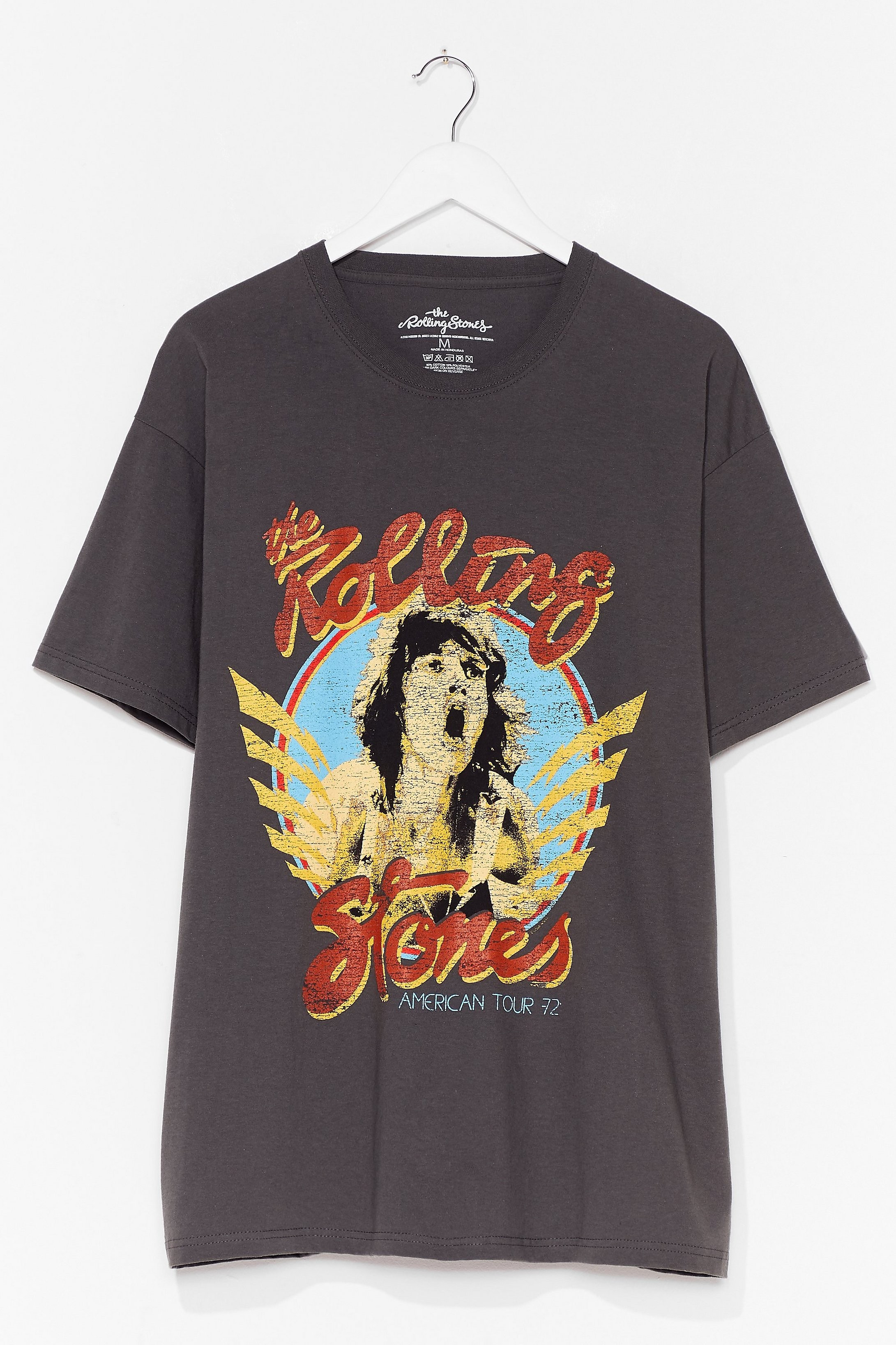 The Rolling Stones Plus Graphic Band Tee | NastyGal (US & CA)