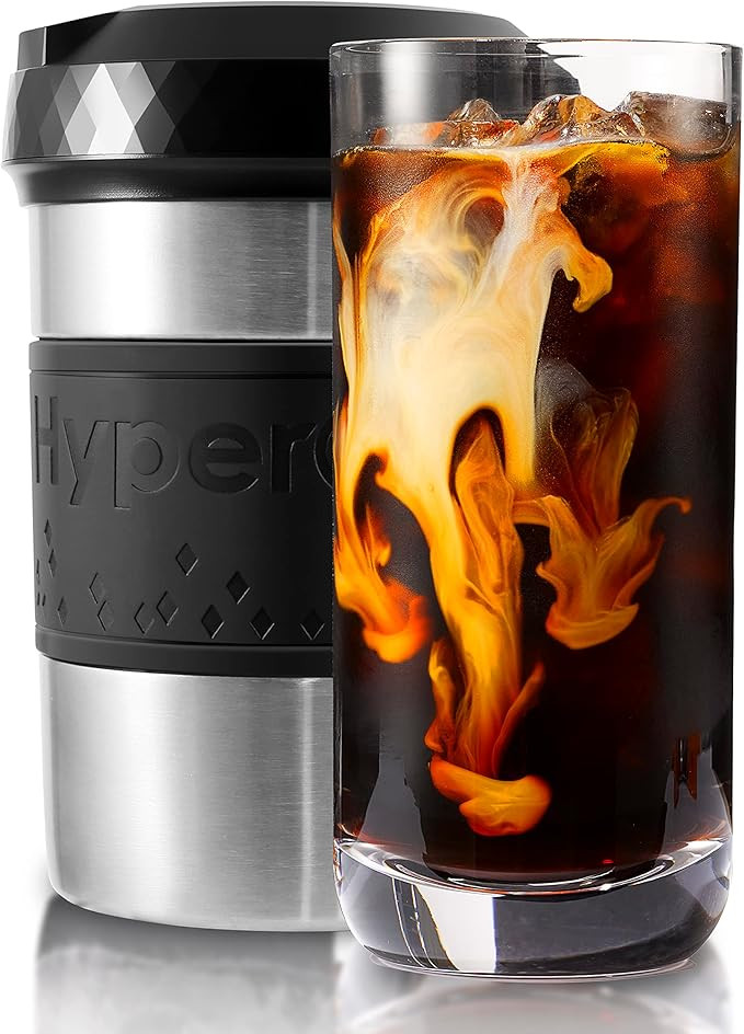 HyperChiller The Original but NEW Stainless-Steel HC2SS Patented Iced Coffee/Beverage Cooler Read... | Amazon (US)