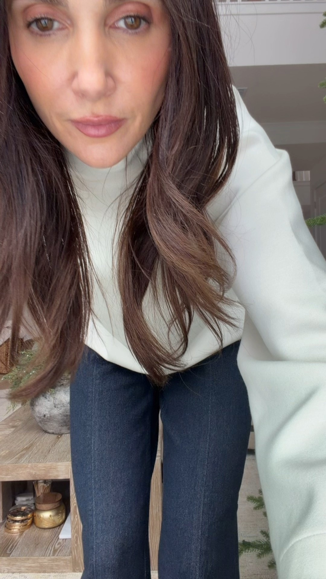  Ew wide leg trouser de I’m for spanx use code ANNAMXSPANX 

#LTKgrwm #LTKHoliday #LTKootd