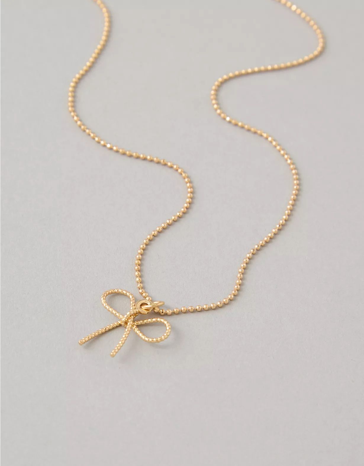 AEO Bow Necklace | American Eagle Outfitters (US & CA)