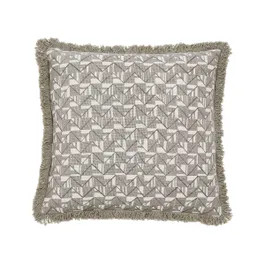 Mara Cushion 50cm x 50cm, Linen | Bedeck Home (UK)