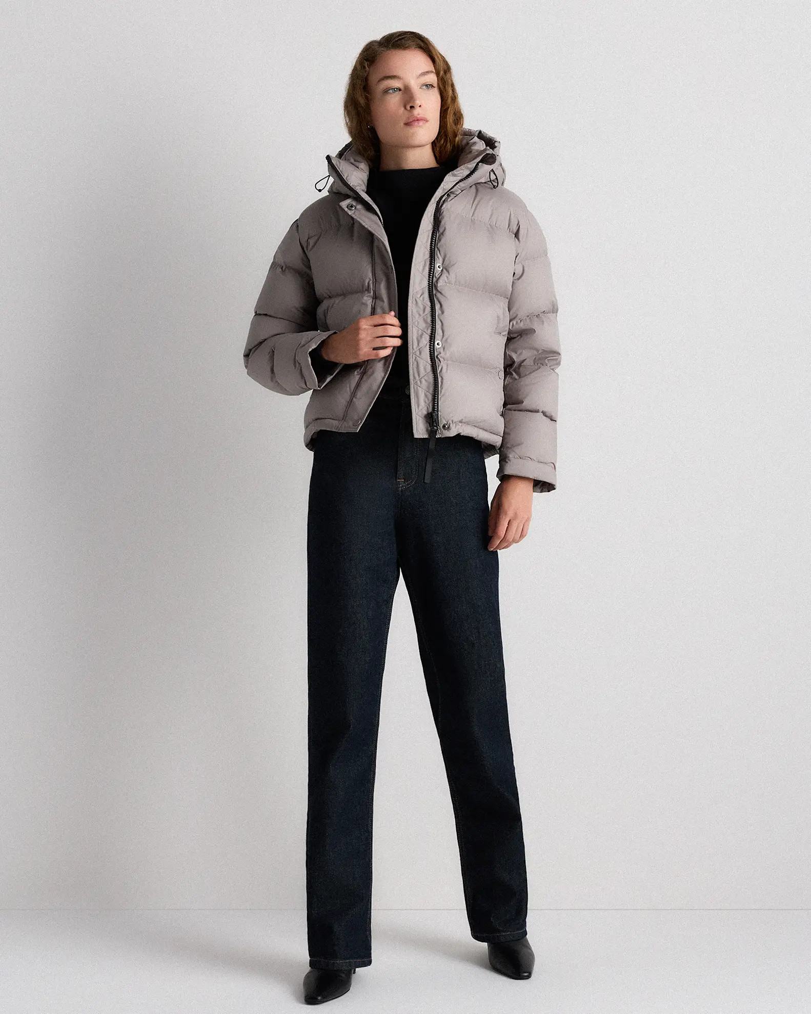 Responsible Down Cropped Puffer Jacket | Quince