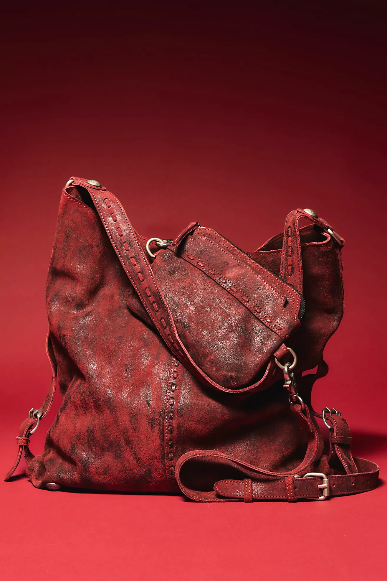 We The Free Dallas Distressed Leather Bag | Free People (Global - UK&FR Excluded)