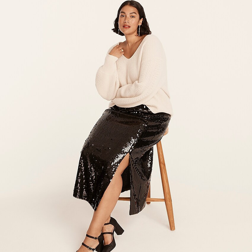Sequin midi skirt | J. Crew US
