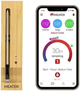 Original MEATER | Smart Meat Thermometer | 33ft Wireless Range | for The Oven, Grill, Kitchen, BB... | Amazon (US)