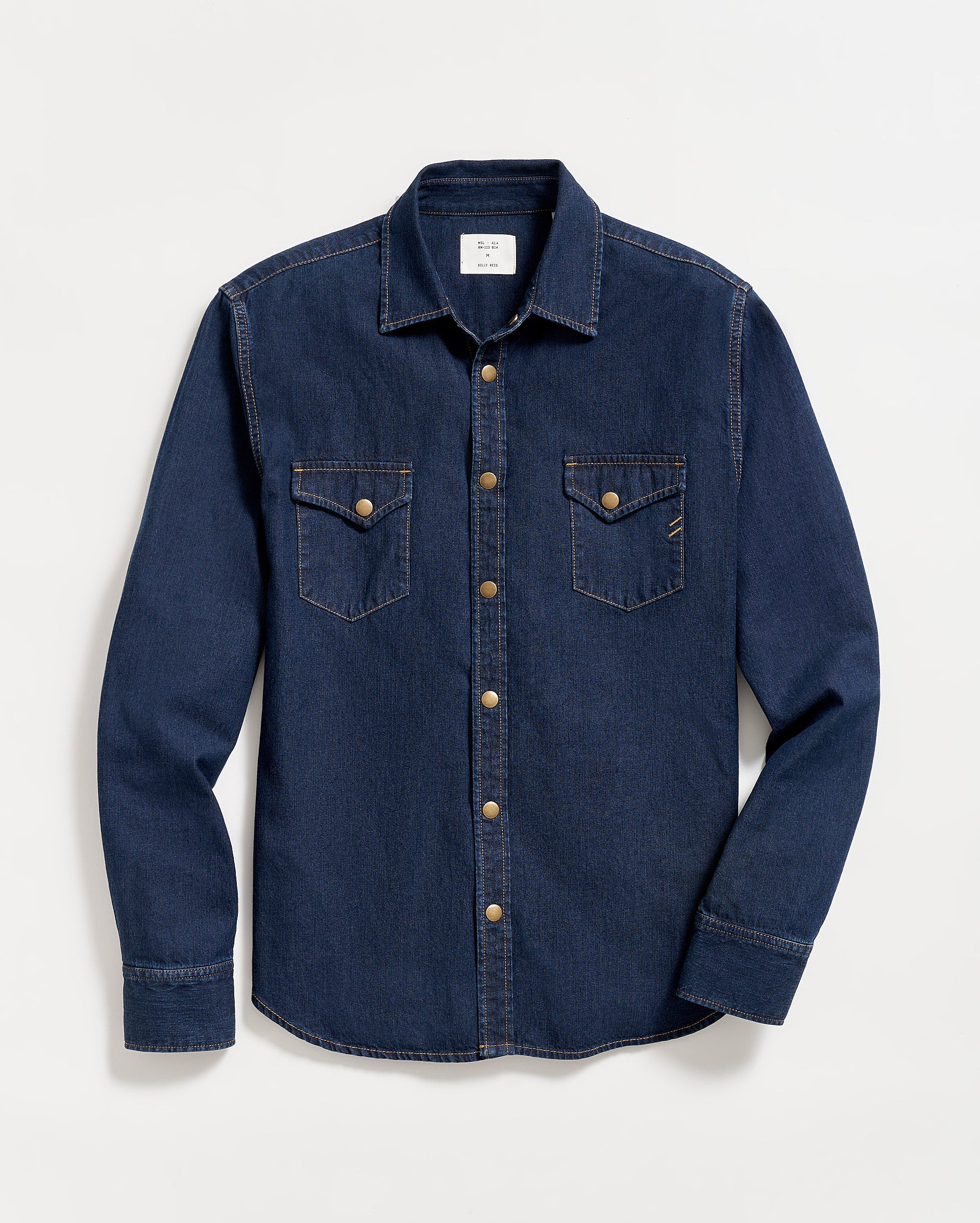 Billy Reid Shoals Denim Shirt, Denim | Billy Reid