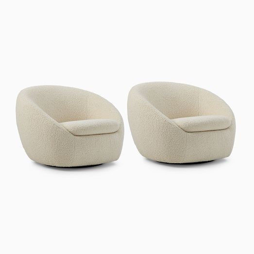 Cozy Swivel Chair | West Elm (US)