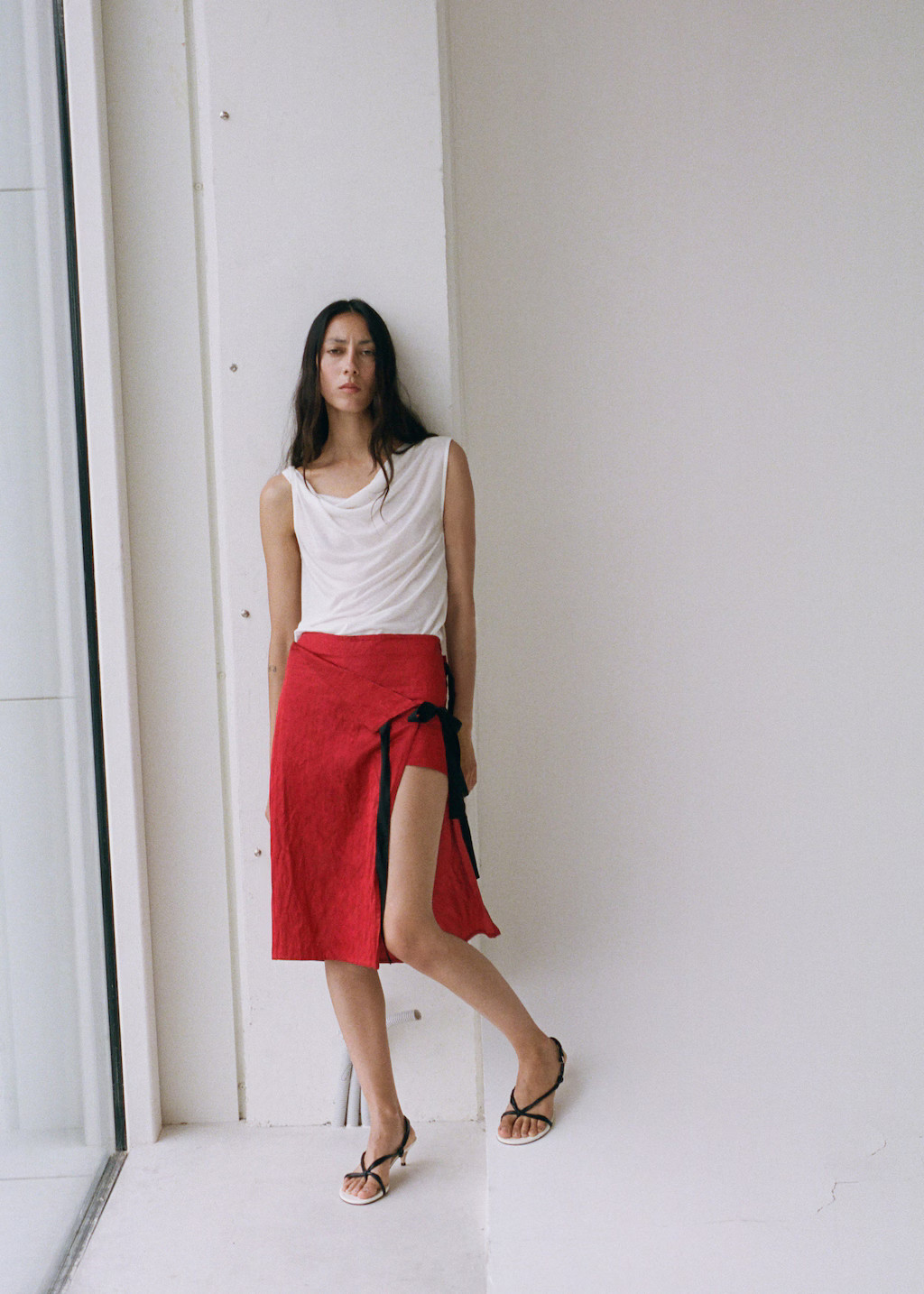 Ruched strips sandals - Women | MANGO United Kingdom | MANGO (UK)