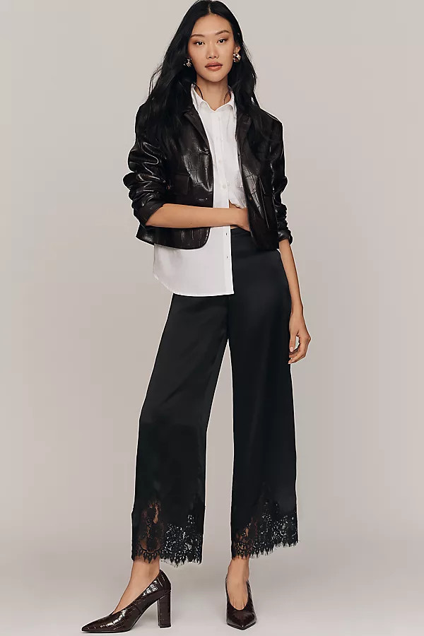 Reformation Carolina Silk Pants | Anthropologie (US)