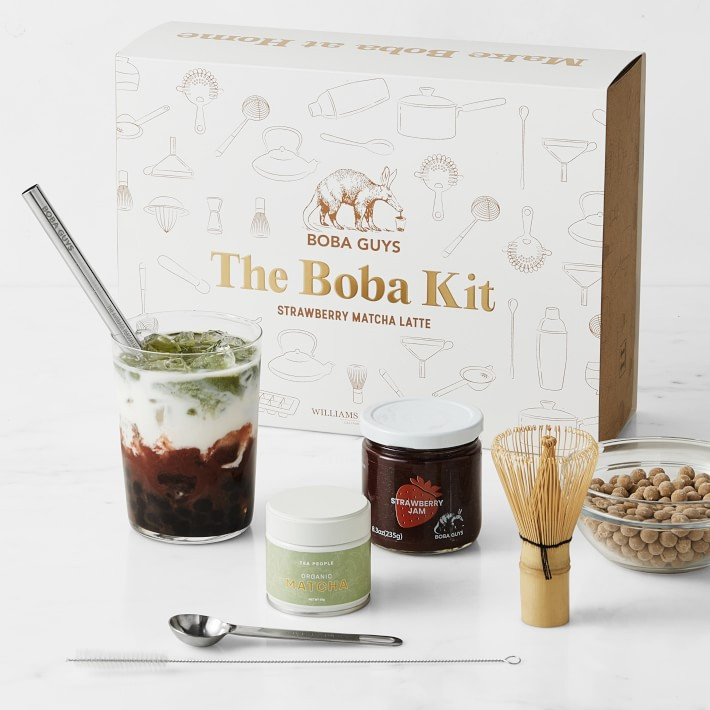 Boba Guys Strawberry Matcha Boba Kit | Williams-Sonoma