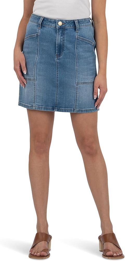 KUT from the Kloth Women's Hayden Skirt with Patch Pocket | Amazon (US)