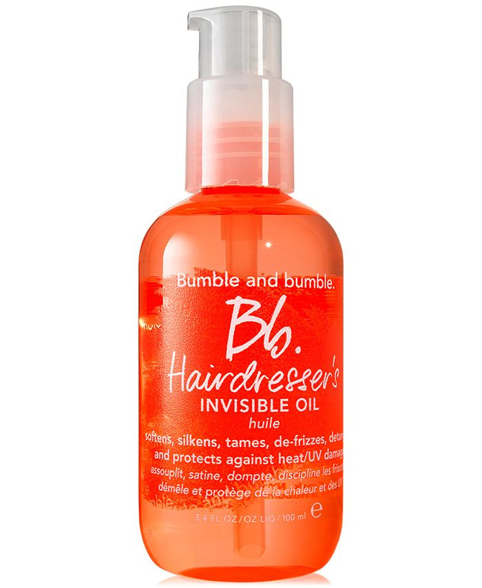 Bumble and Bumble Hairdresser's Invisible Oil, 3.4oz. & Reviews - All Hair Care - Beauty - Macy's | Macys (US)