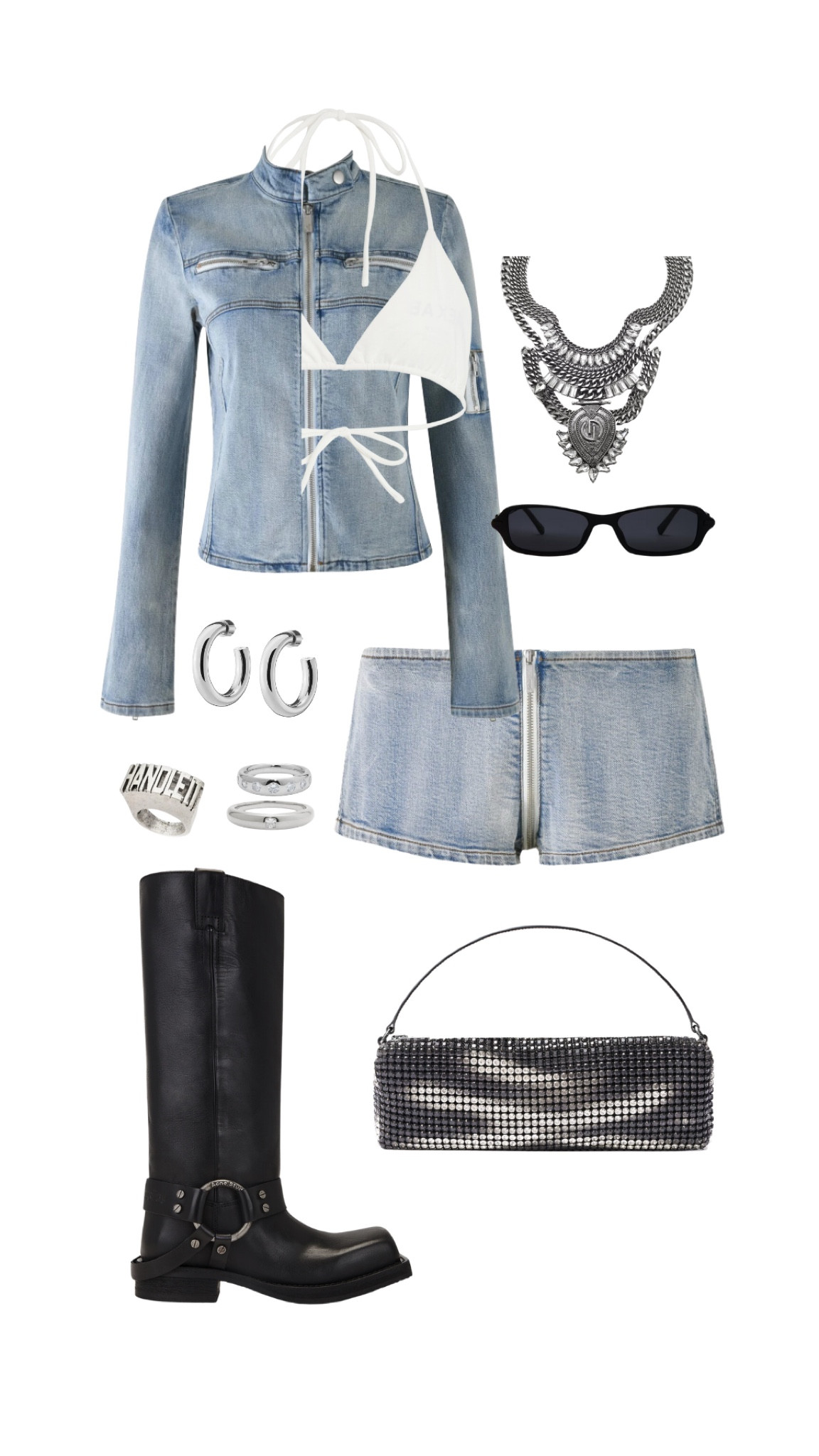 Festival outfit - matching set! This one is from I am Gia! Linked some similar more affordable black moto boots! I also linked some similar affordable options from PLT! 

#LTKFindsUnder100 #LTKShoeCrush #LTKSeasonal