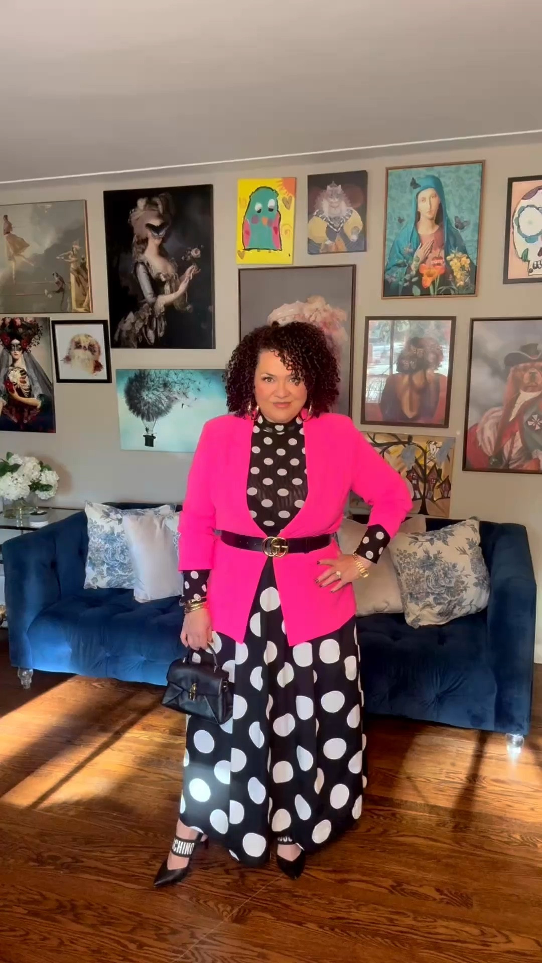 Polkadots are timeless and work in every season! 