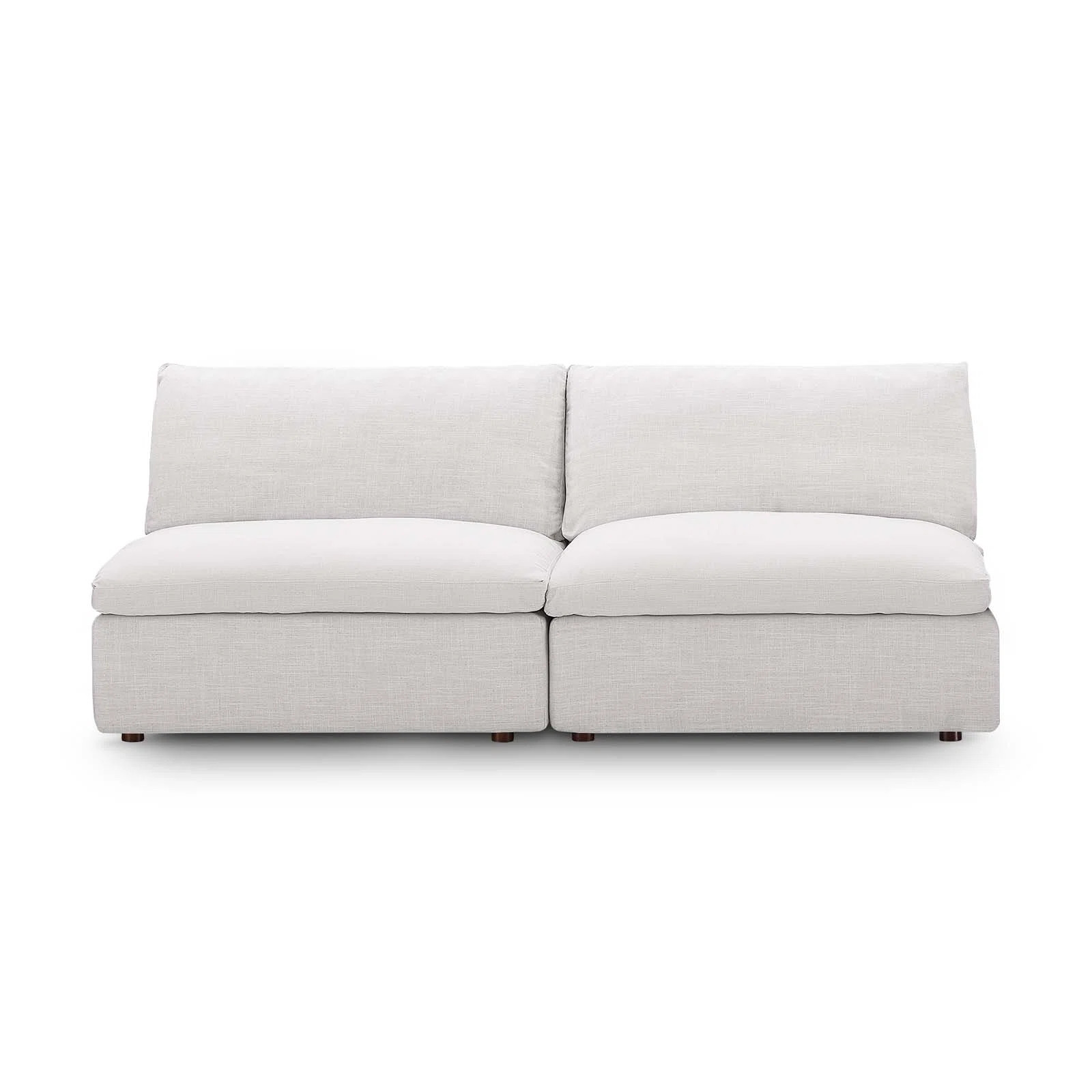 Commix Down Filled Overstuffed Armless Sectional | Wayfair North America