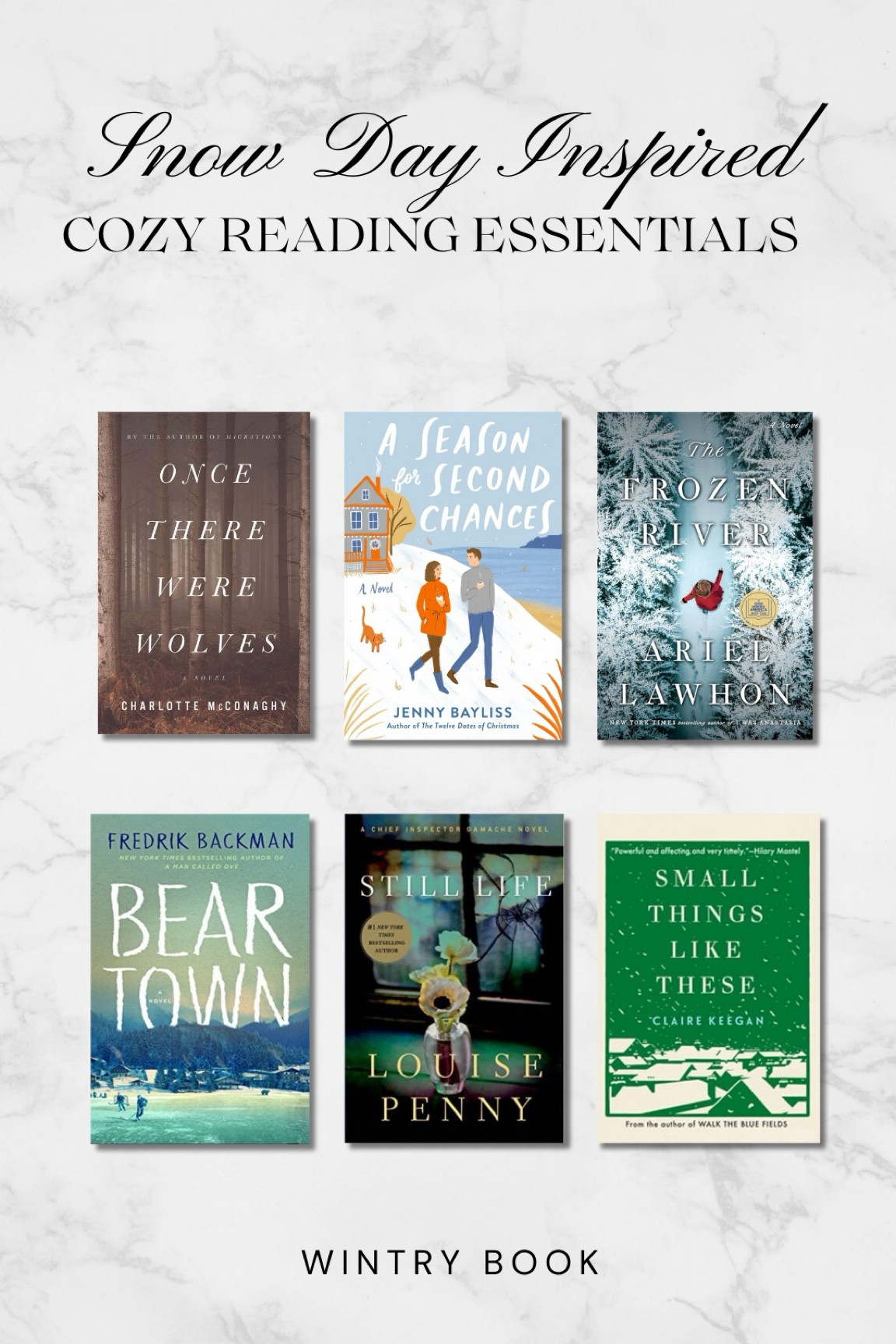 Snow day books, reading for a snow day, winter book recommendations 

#LTKSeasonal