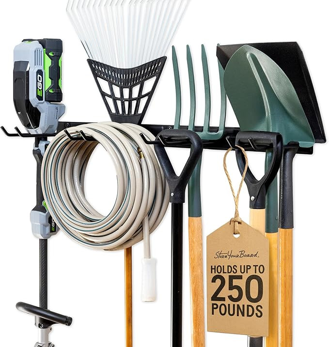 StoreYourBoard 36" Garage Tool Organizer Wall Mount | Garden Tool Organizer System | Heavy Duty G... | Amazon (US)