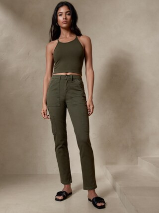 High-Rise Slim Cargo Jean | Banana Republic Factory
